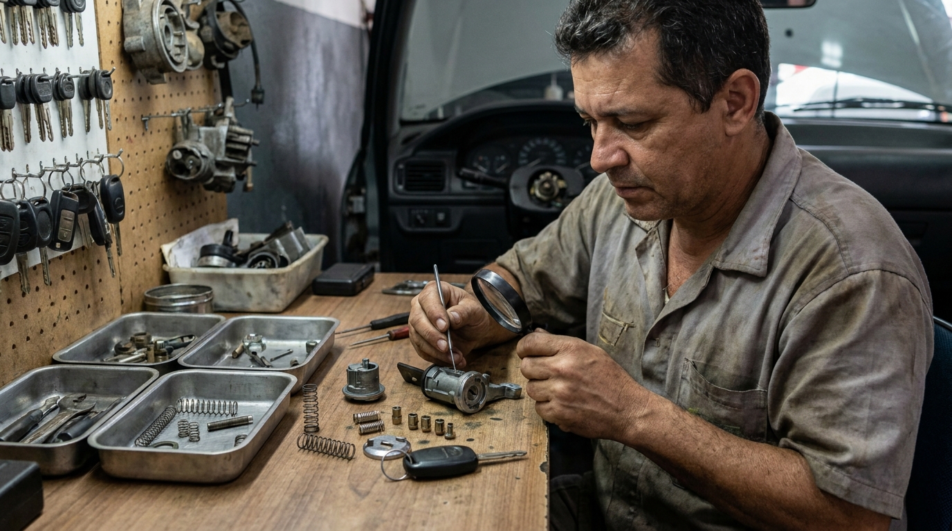 Reparo de Fechadura Automotiva em Indaiatuba‑SP