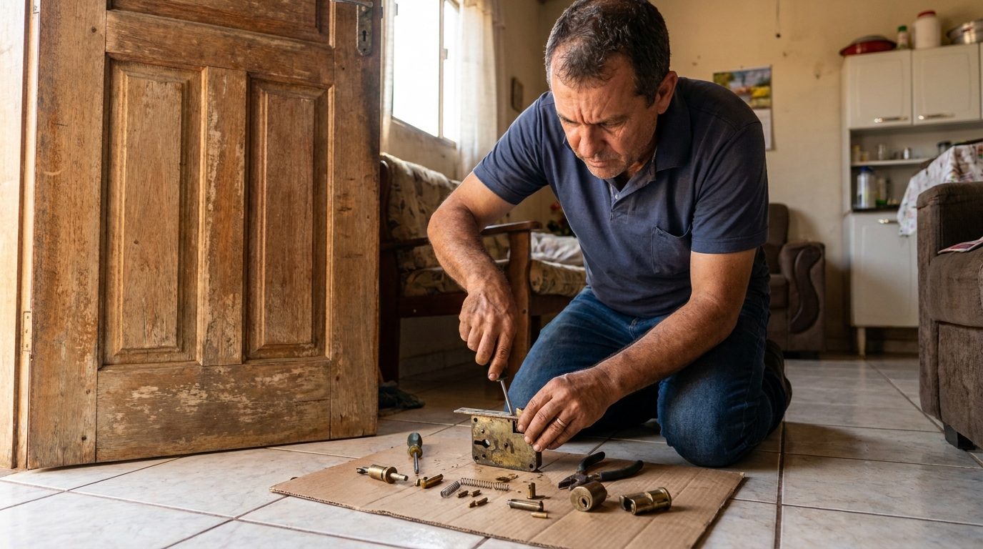 Reparo de Maçaneta em Indaiatuba‑SP